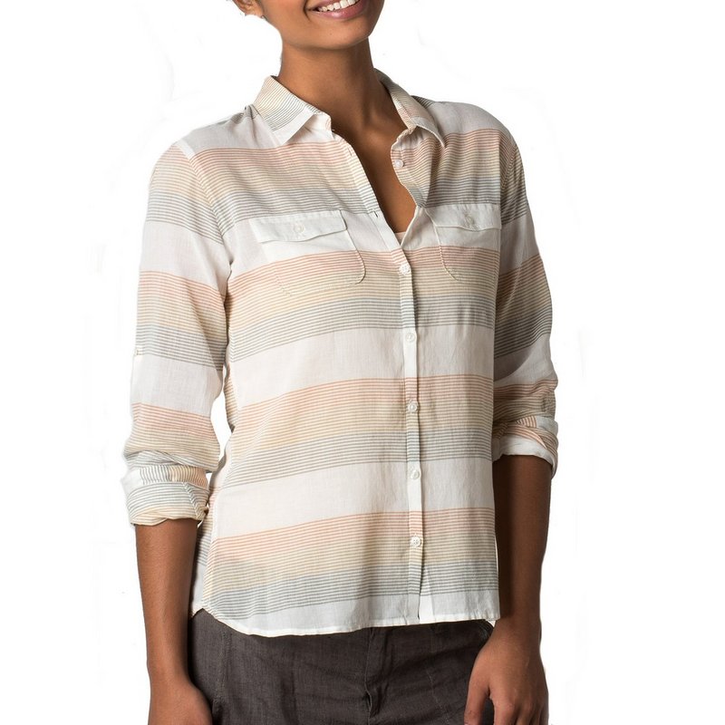 Toad & Co. Airbrush Long Sleeve Shirt
